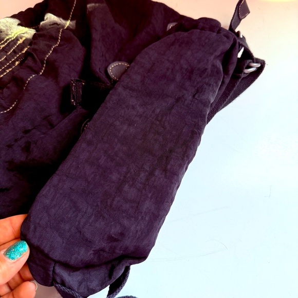 Vintage 90’s Y2K Kipling Collection Unisex Black Backpack - Picture 9 of 9